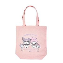 My Melody Kuromi 50th & 20th Anniversaries Angel Tote Bag, Pink