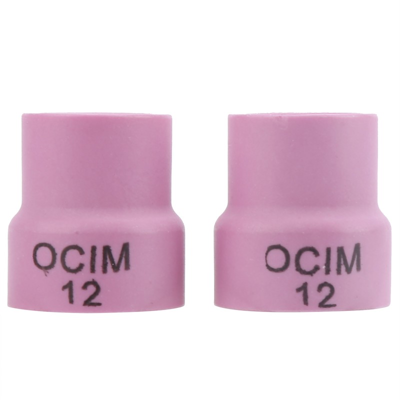 Ceramic Welding Cup Set Red 12# Replacement for Air Cooled