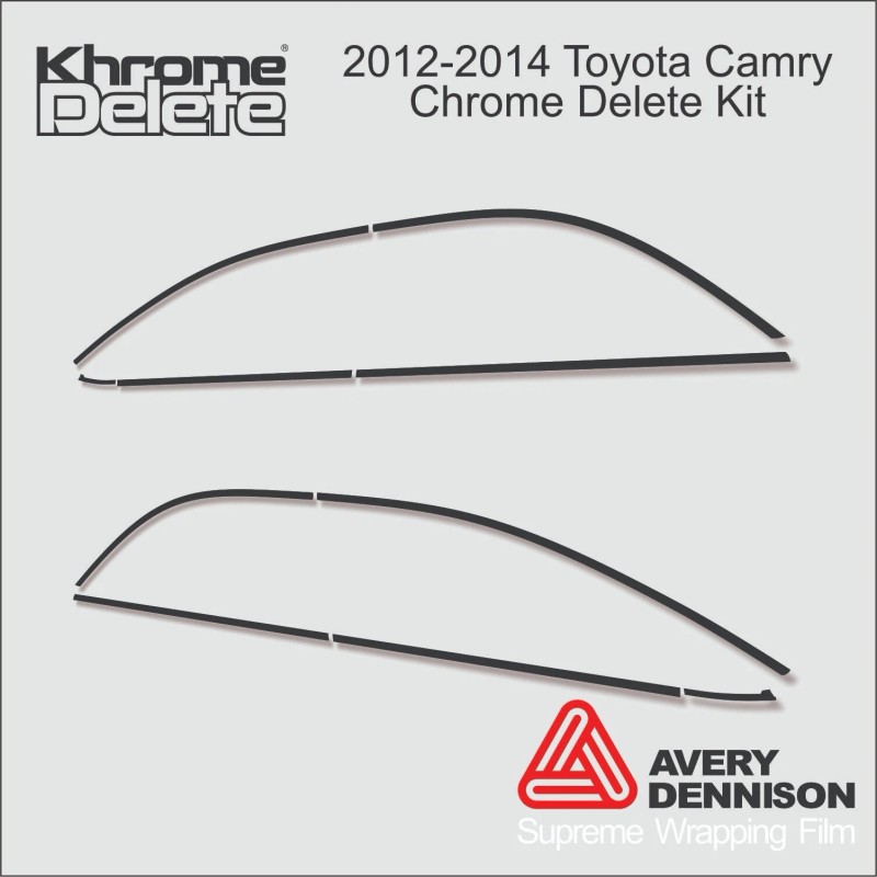 Avery Supreme Wrap Chrome Delete Vinyl Wrap fitting the 2012