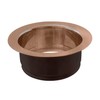 Westbrass D208-11 4-1/4" Standard Kitchen Sink Waste Disposal Flange, 1-Pack,