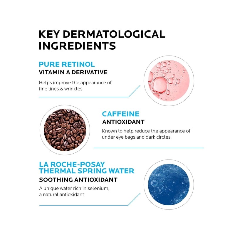 Crema La Roche Posay Redermic R para ojos Antiedad 15