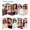 SOJOS Polarized Round Sports Sunglasses for Women Ultralight Oversized TR90