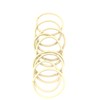Hair Bobbles – Elastic with No Metal Plate, Ideal for blonde hair