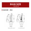 HID-Ya D4S HID Bulb, 35W, 6000K, Vehicle Inspection Compliant, Genuine