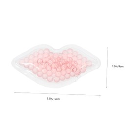 FRCOLOR 3Pcs Cooling Lip Gel Mask Comfortable Lip Patches for Relaxation Travel Home Use Pads Lightweight Reusable Lip Softener for Women