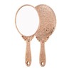 XPXKJ Hand Mirror Vintage Handheld Mirror with Handle Vanity Makeup