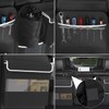 Timoxi Back Seat Trunk Organizer Hanging Car Organizer Trunk Foldable