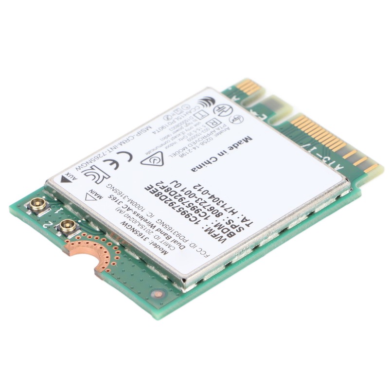 Wireless Network Card 433Mbps Dual Band 2.4G/5G NGFF/M.2 Mini Network