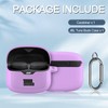 POZCIS for JBL Tune Buds Case Cover, Soft Silicone Protective