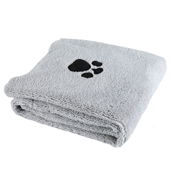 Dog Microfibre Drying Towel Dog Quick Dry Bath Towel Super Absorbent Dog Drying Towel for Drying After Your pet's Bath Prevents The Floor from Getting Wet