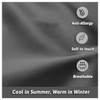 Anti-Allergy Anti-Bacterial Brushed Soft Touch Microfibre Duvet Cover & Pillowcase/s