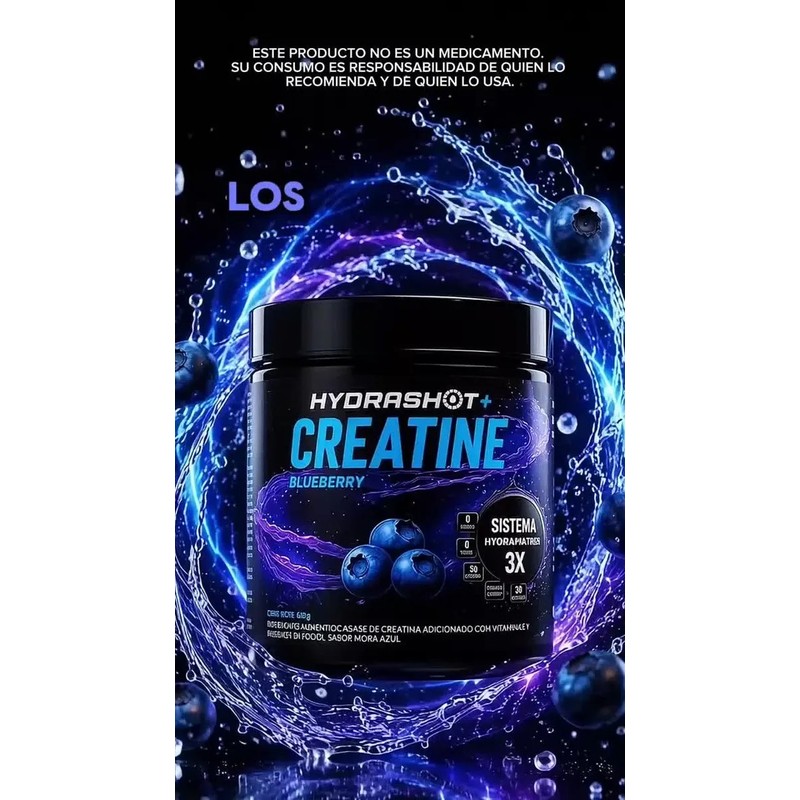 Creatina Polvo 300g Hydrashot