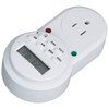 Timer Outlet Digital Programmable Outlet Timer for Electrical Outlets Lights
