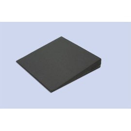 'TheraLine Cover Case Seat Wedge Cushion with Cover 38 x 38 cm x 7 cm, blue "Twill 12