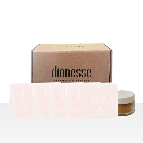 Dionesse Camel Milk Soap Natural Soap & Natural Product - Plastic-Free and Fair Trade - Handmade (Camel Milk 120 g x 4)