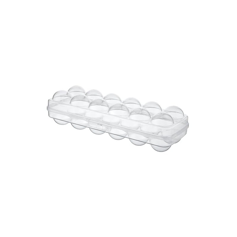 Best House Heavy Duty Clear Plastic Egg Storage Box, Egg