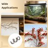 9.8 Ft Brown Artificial Grapevine Garland, Small Faux Tree Trunk