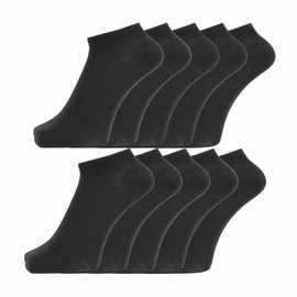 Okinawa Giken Men's Socks, Black, Solid, Ankle Set, Black, Black