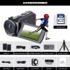 Unbranded UHD 5K Video Camera & 3.0” Touch Screen 56MP