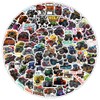 100pcs Monster Jam Trucks Stickers Kawaii Small Stickers Decorative Masking