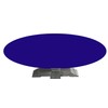 Playezze Felt Poker Table Cover fits Oval/Round Table with Leaf