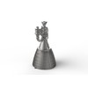 BiKiBao Spacex Starship Engine Model Falon 9 Rocket Engine Metal