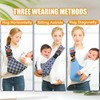Baby Sling Carrier Newborn to Toddler Adjustable One-Shoulder Design with