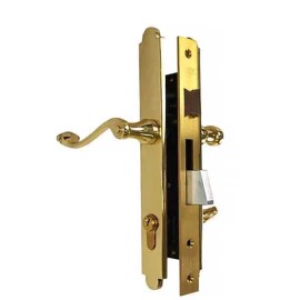 Marks Lock 2750 Slim Line Storm/ Security Door Lock - Right Hand, Single Cylinder