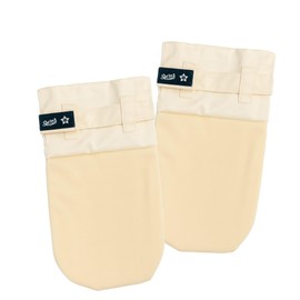 YAMANMAN Scratch-Resistant Gloves, Nursing Mittens, Doesn't Hesitate When Sleeping, Short Hair Material, Atopy, Double Lock, Nursing Gloves, Care, Self-Injury Prevention, Inner Fleece, Warm, Free Size