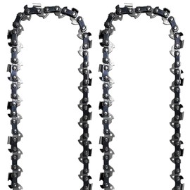 Opuladuo 2PC 16 Inch Chainsaw Chain for Worx WG385, 16" Replacement Chain for Worx WG385.9 Chainsaw