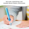 4 Pieces Cartoon Gel Pens and 10 Pieces Black Refills,