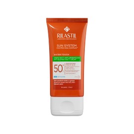 Rilastil Sun System Water Touch Fluid Comfort Moisturising and Antioxidant Matte Effect SPF 50+ for Sensitive, Normal and Mixed Skin 50ml