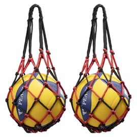 DoGeek Ball Bag Handball Net Ball Bag Football Volleyball Black Can Hold 1 Ball (1 Piece)