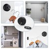 SUS304 Retractable Clothesline with Adjustable Nylon Clothing Rope for Bathroom