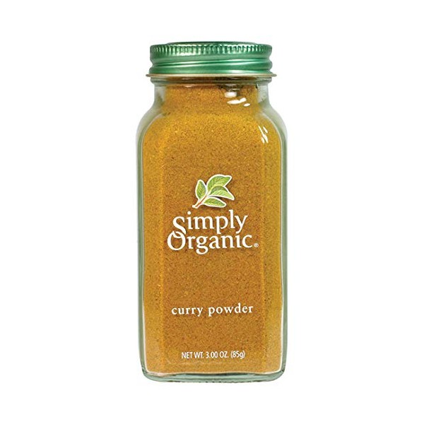 Simply Organic Curry Powder, Certified Organic | 3 oz | Pack of 6