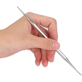 Lima de uñas encarnadas doble cara de acero inoxidable – Brrnoo