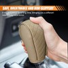 Leather Car Gear Shift Cover, Anti-Slip Dust Waterproof Gear Shifter
