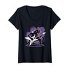 Womens Kids Black Panther Playing Guitar Rock Star Rock and