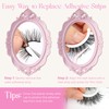 CALAILIS Self Adhesive Eyelashes 5 Pairs Natural Look Press On