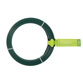 Festive Lights 25m Heavy Duty 3.5mm Catenary Garden Wire, Outdoor PVC Waterproof Festoon String Lighting Support Cable