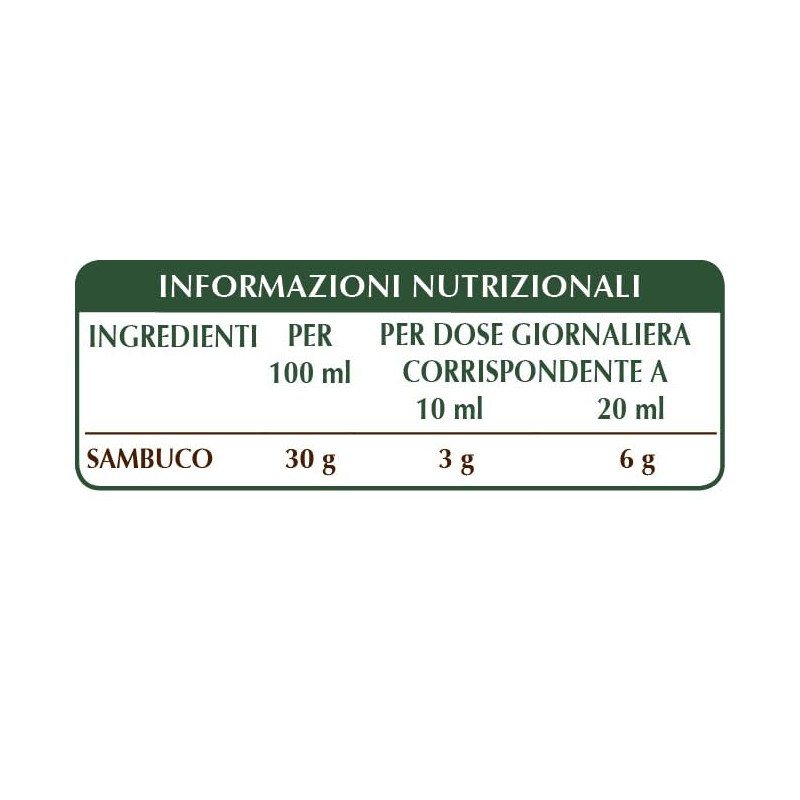 Dr Giorgini Integratore Alimentare, Sambuco Fiori Estratto Integrale Liquido Analcoolico