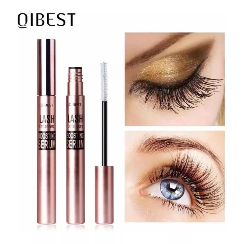Qibest 3 Serums Tratamiento Crecimiento Pestañas Gruesas Y Largas