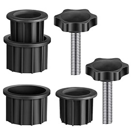 HUYUE Parasol Reducing Rings Reducing Umbrella Stand Adapter Parasol Stand for Ground Sleeve Parasol (50 mm 40 mm)