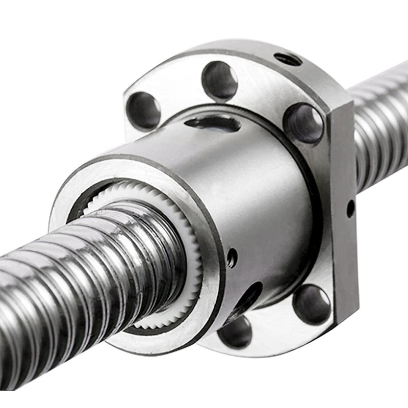CNCYEAH SFU1605 Ball Screw 350 mm, Rolled Ball Screw Backlash-Free