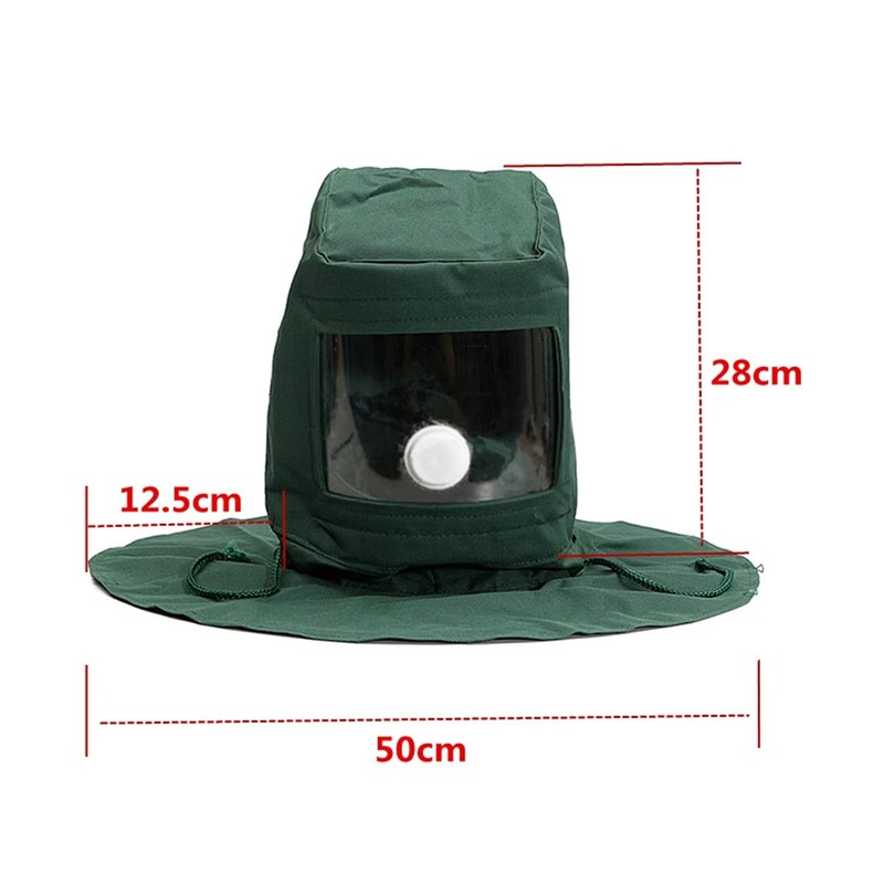 MASUNN Sand Blasting Cover Abrasive Sand Grit Sand Blaster Dust
