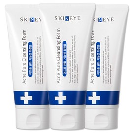Skin Eye Acne Pure Cleansing Foam, 120ml, 3 pieces / 스킨아이 아크네 퓨어 클렌징 폼, 120ml, 3개