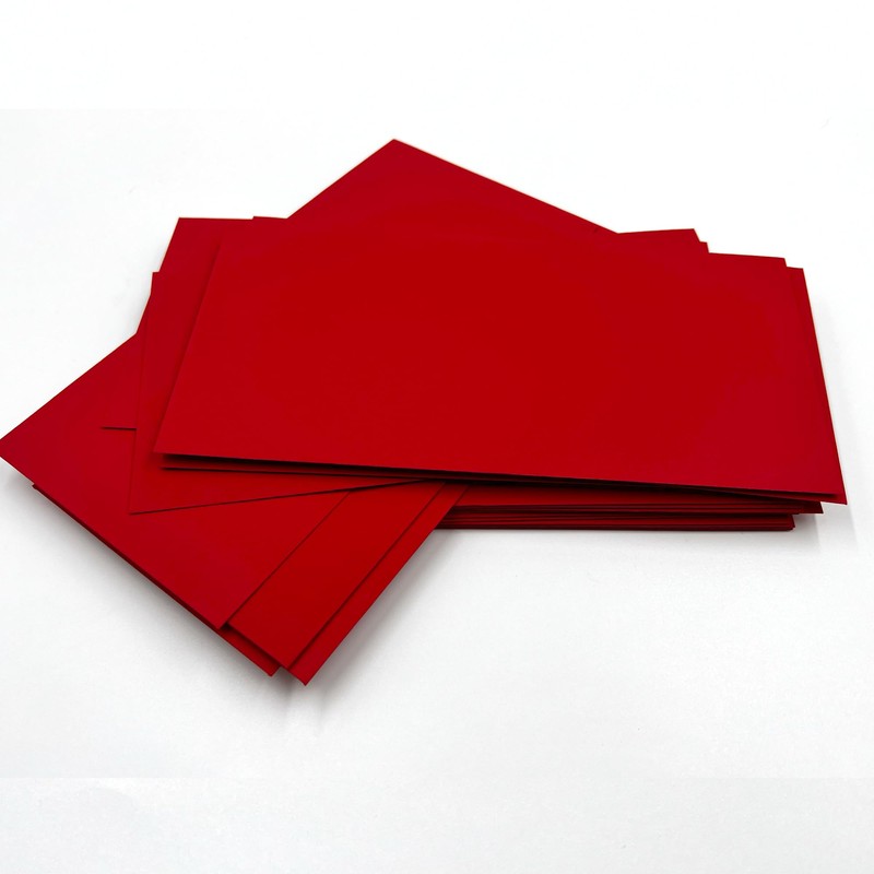 Envelopes DIN Long 220 x 110 mm Vermilion Red Pack