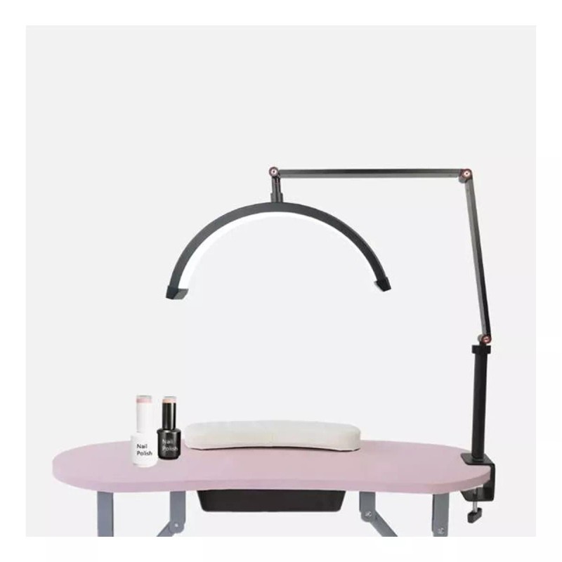 Nunimex Lampara Led Mediana Luna 20w Para Uñas, Pestañas, Escritorio