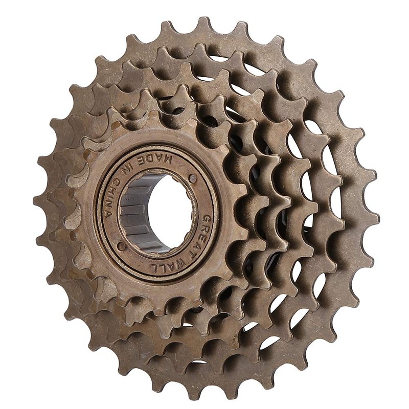 KIMISS Bicycle Freewheel Cassette, 6-Speed 14T 28T Mountain Bike Sprocket
