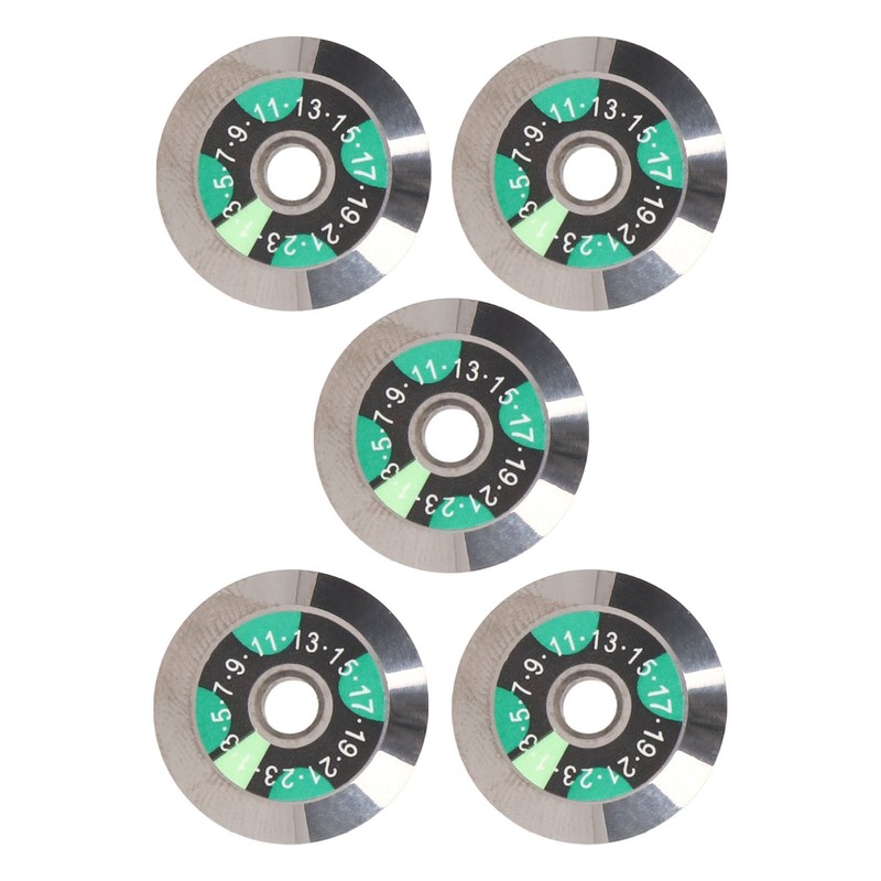 5 Pcs Optical Fiber Cleaver Blade 20mm Diameter 4mm ID